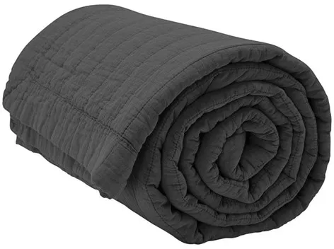 ByNord By Nord - Magnhild Quilt - 160 x 280 cm - Coal (561137073)
